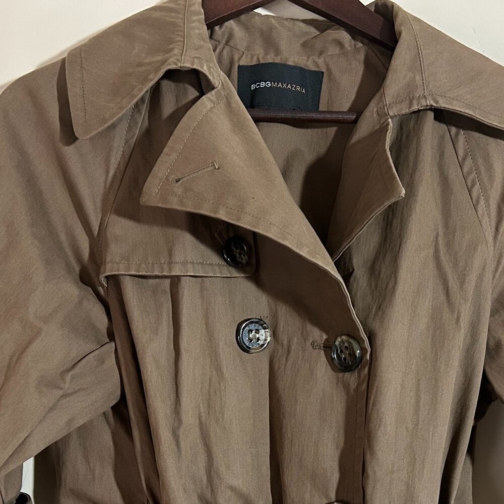 BCBG MAXAZRIA Ali trench coat Sz M